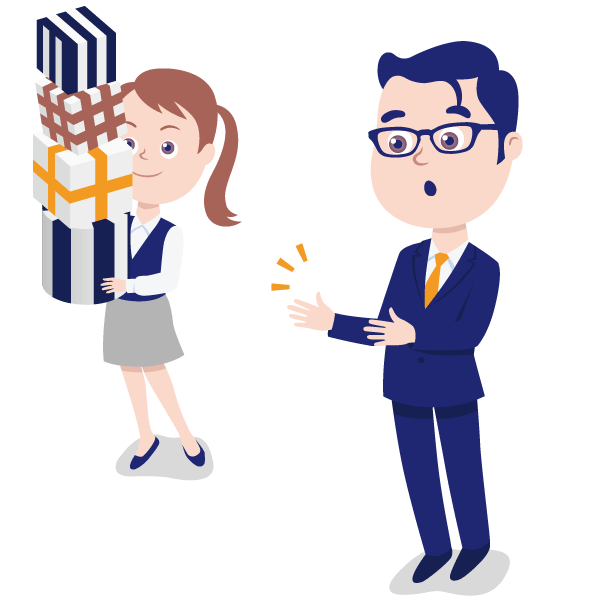 ボーナスの提供がない