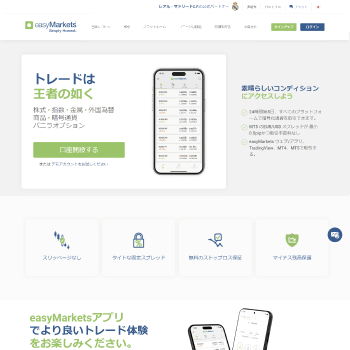easyMarkets（イージーマーケッツ）