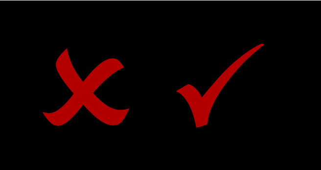 Stop/Check Sign