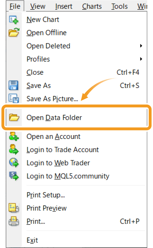 Double-click on the file to check from the list of the logs saved by day