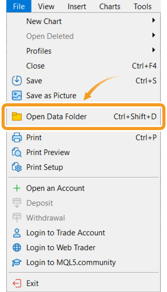 Double-click on the file to check from the list of the logs saved by day