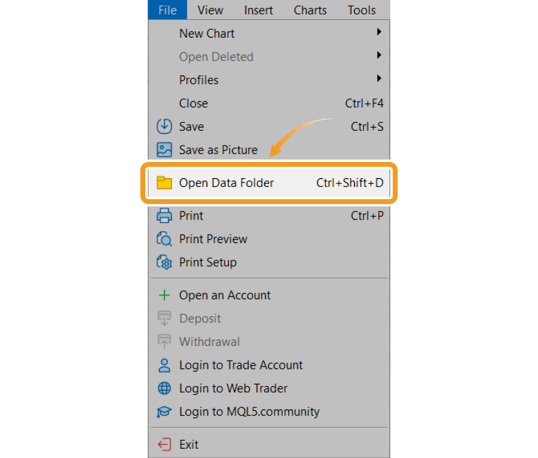 Double-click on the file to check from the list of the logs saved by day