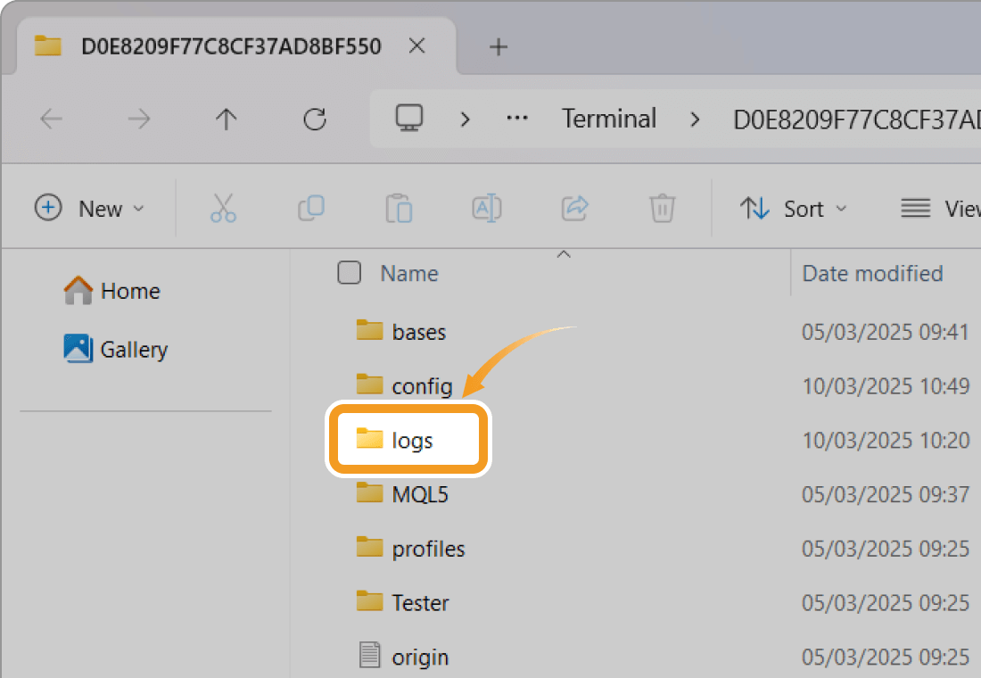 Click the Journal tab in the Toolbox