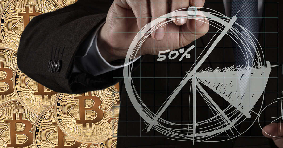 Ripple XRP 時価総額110億ドル突破、ビットコイン市場シェアは50％割れを記録