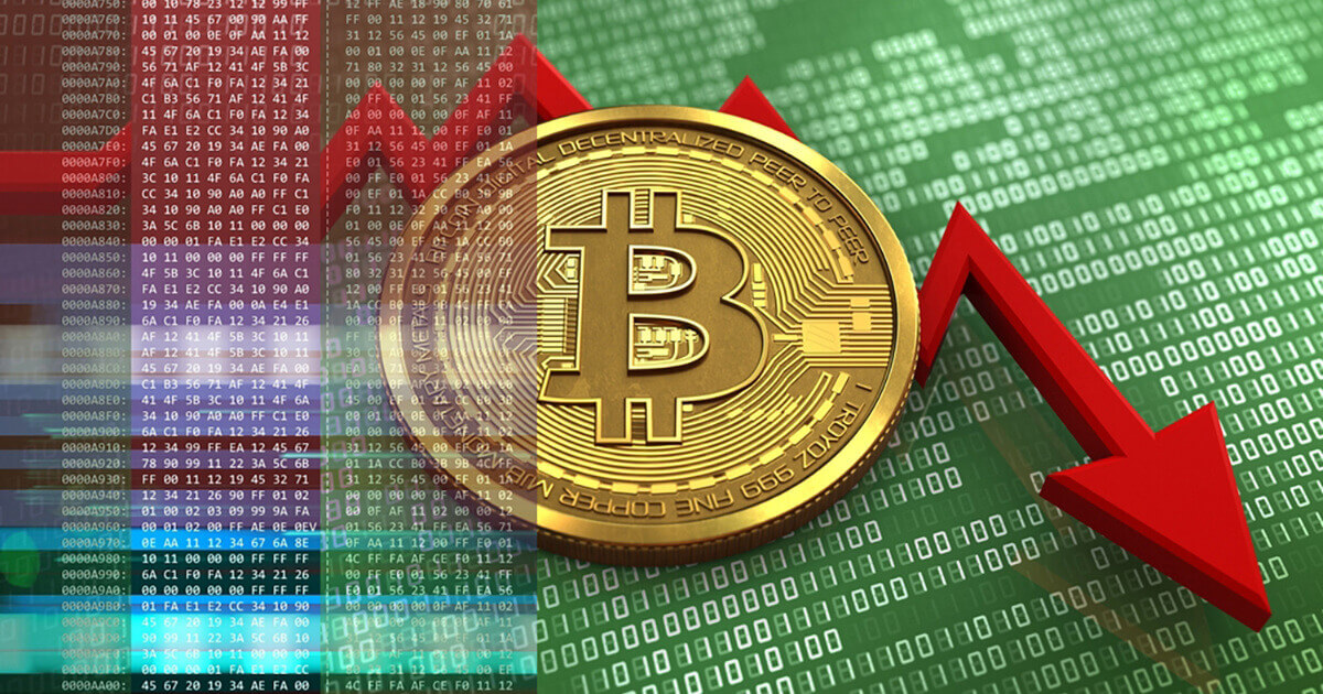 ビットコイン 中国ICO規制発表後12％の下落