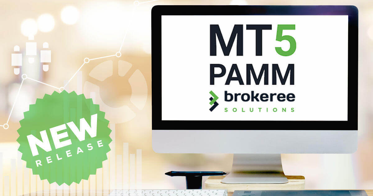 Brokeree、MetaTrader 5にPAMM機能を追加