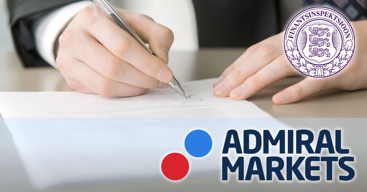 Admiral Markets AS、クレジットライセンス申請