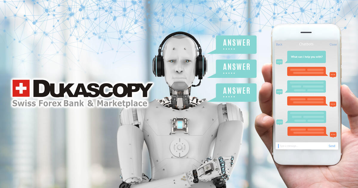 デューカスコピー、AIを活用したチャットボットを開発