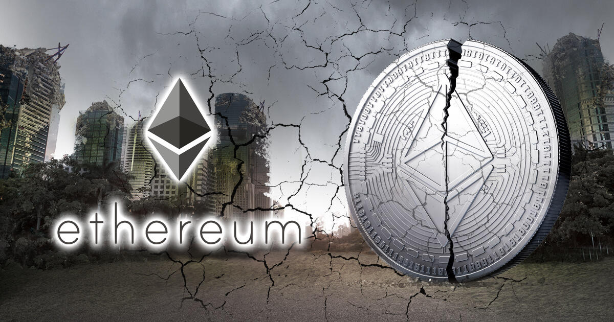 弱気な仮想通貨市場で乱高下するイーサリアム価格