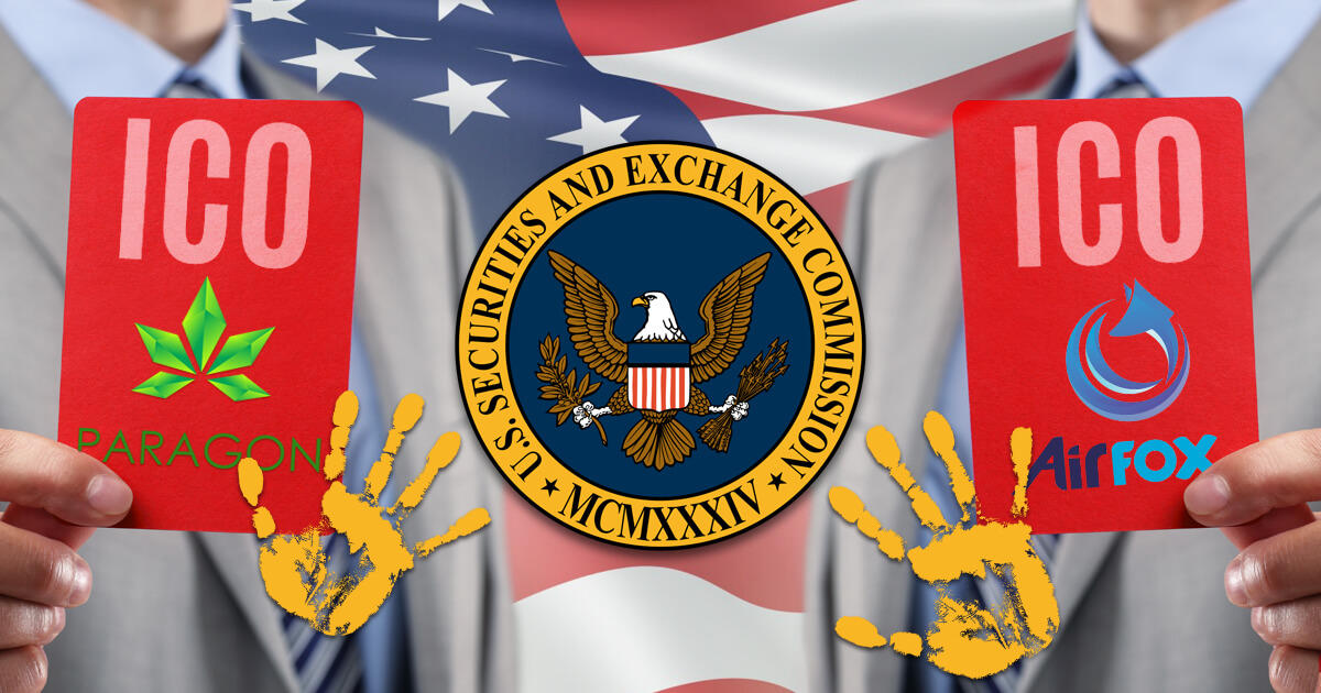 米SEC、2つのICOプロジェクトに罰金を課す