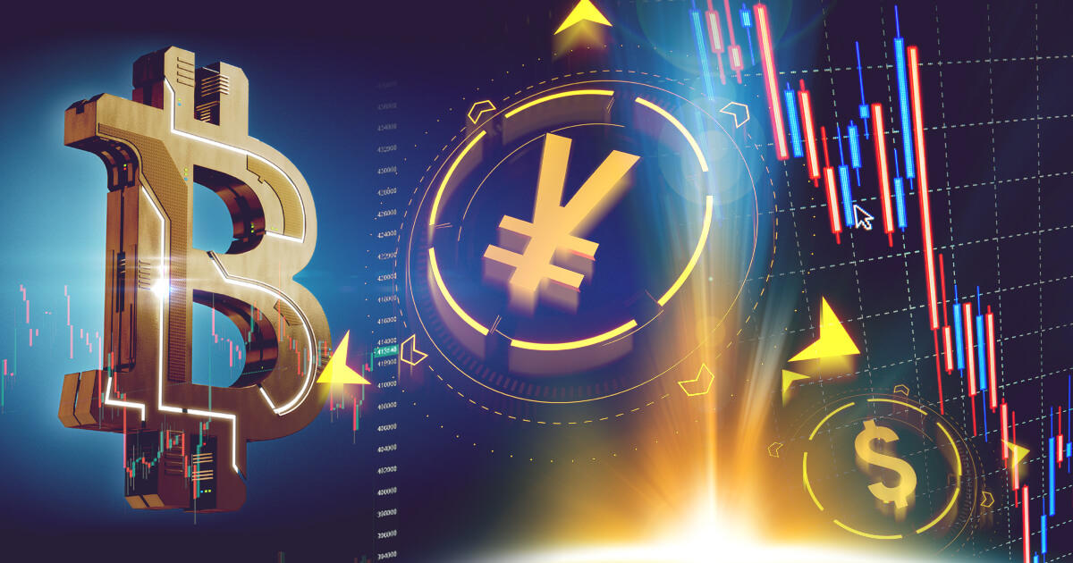 ビットコイン価格がドル円相場に連動して一時急落