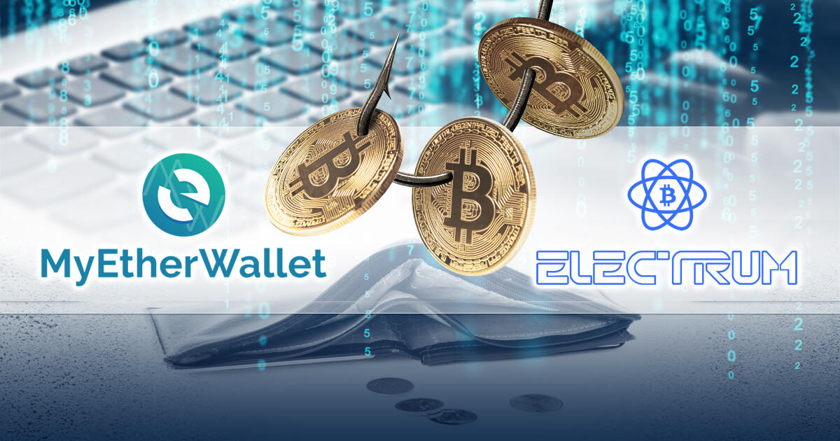 2つの仮想通貨ウォレットでフィッシング詐欺の被害を確認