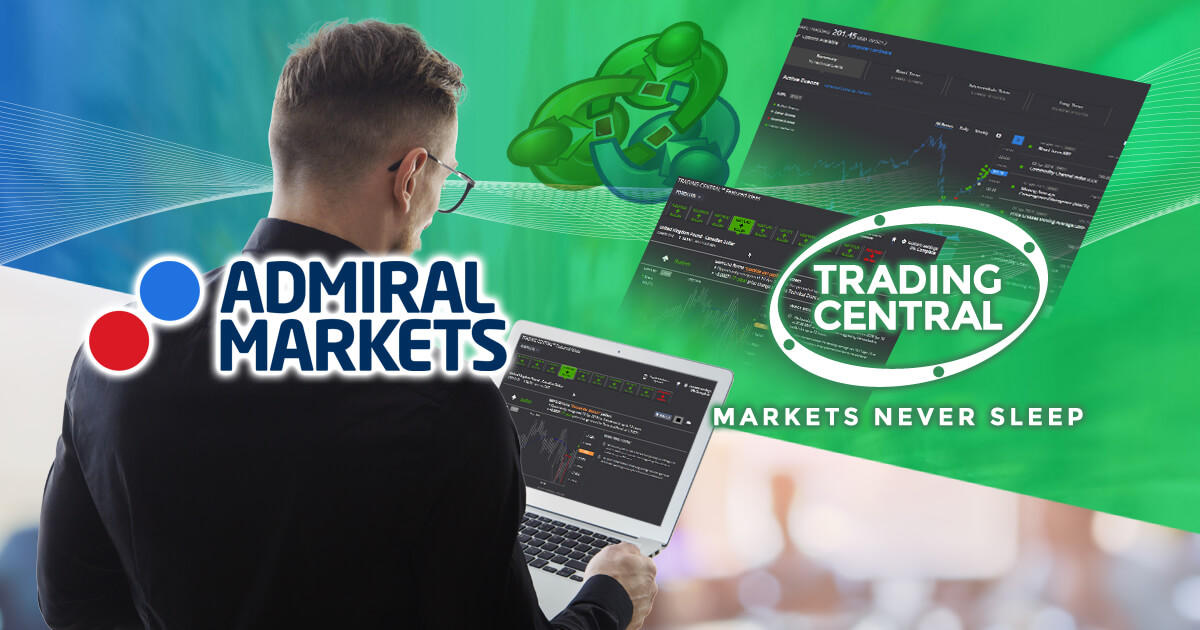 英国ブローカーAdmiral Markets、トレーディングセントラルと提携