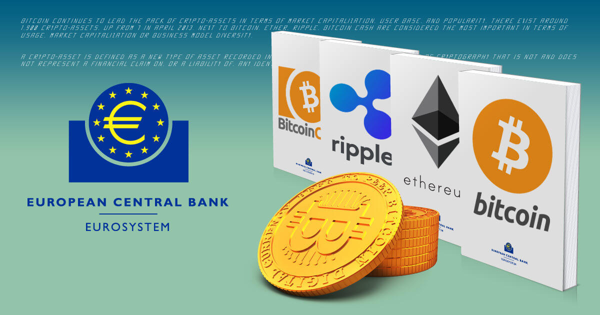 欧州中央銀行が仮想通貨と金融に関する報告書を公開