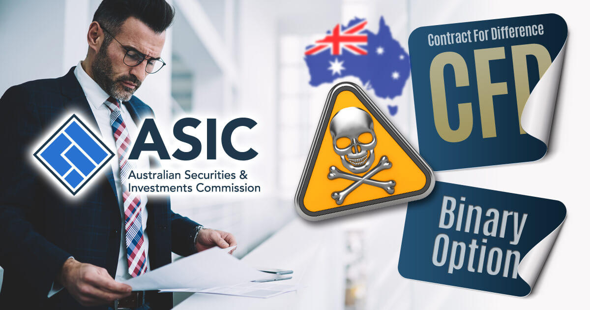 ASIC、一時的な金融商品取引禁止措置を講じる意向