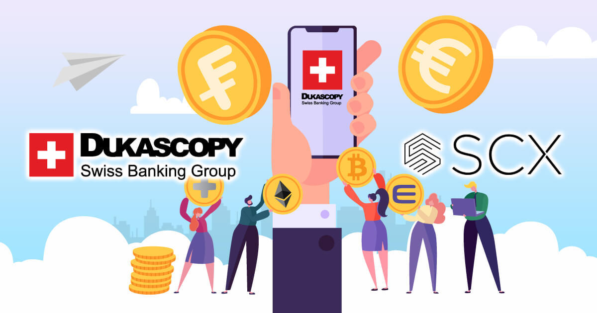 デューカスコピー、仮想通貨取引所のSCXとの提携を発表