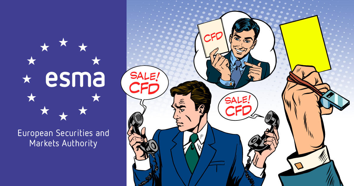 ESMA、CFD提供業者に対する警告文を発令