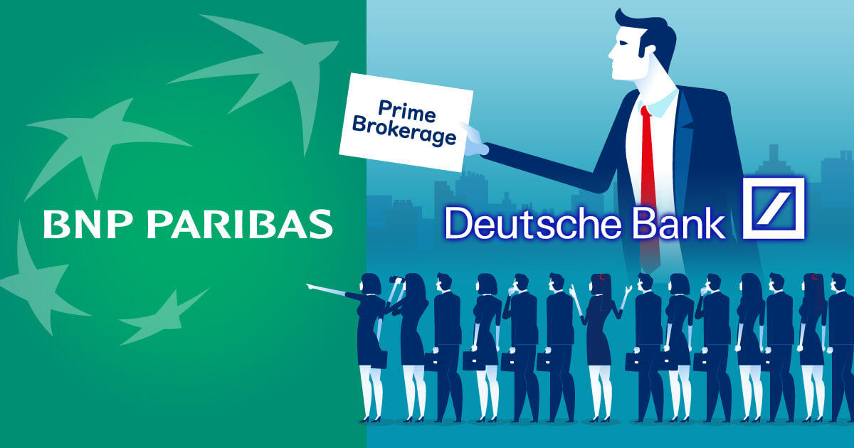 BNPパリバ、ドイツ銀行プライムブローカレッジ部門スタッフの受け入れで合意