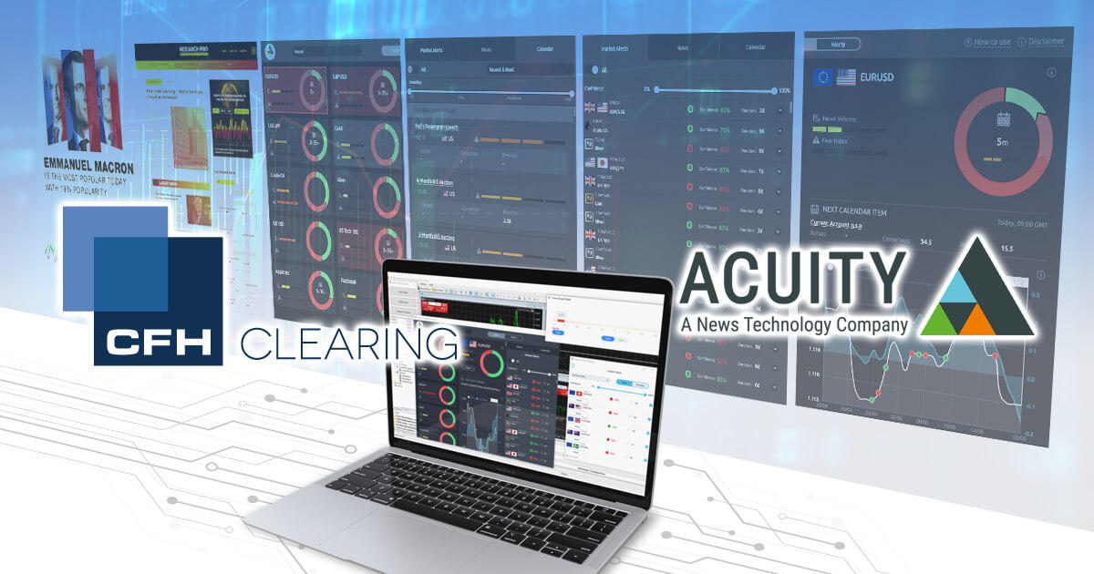CFH Clearing、テクノロジープロバイダーAcuityの機能を活用