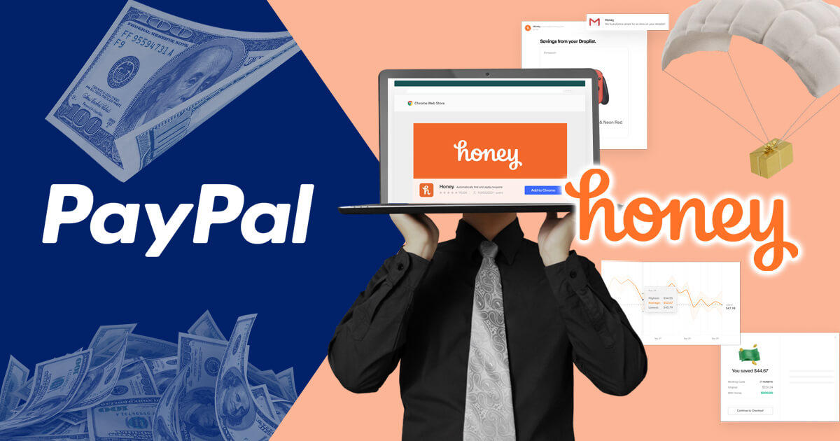 ペイパル、オンラインリワードプラットフォームHoneyを買収