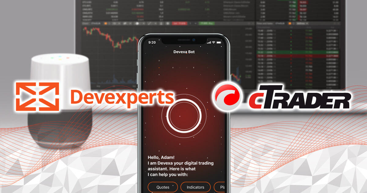 AIデジタルアシスタントDevexa、cTraderと機能統合