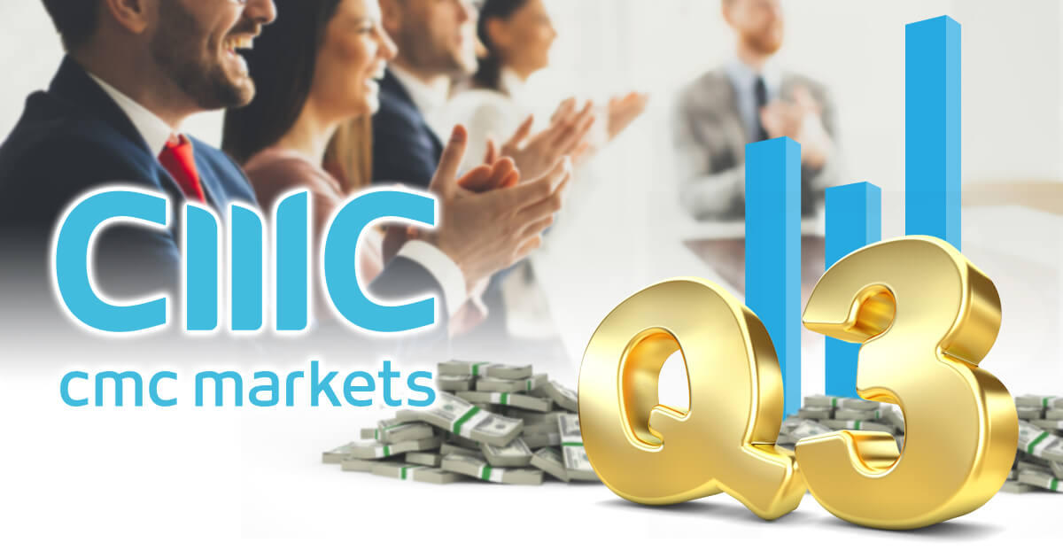 CMC Markets、2020年度第3四半期は市場予想を上回る良好な決算に
