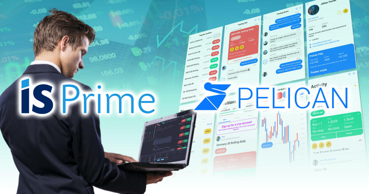 IS Prime、ソーシャルトレーディング・プロバイダーPelicanと提携