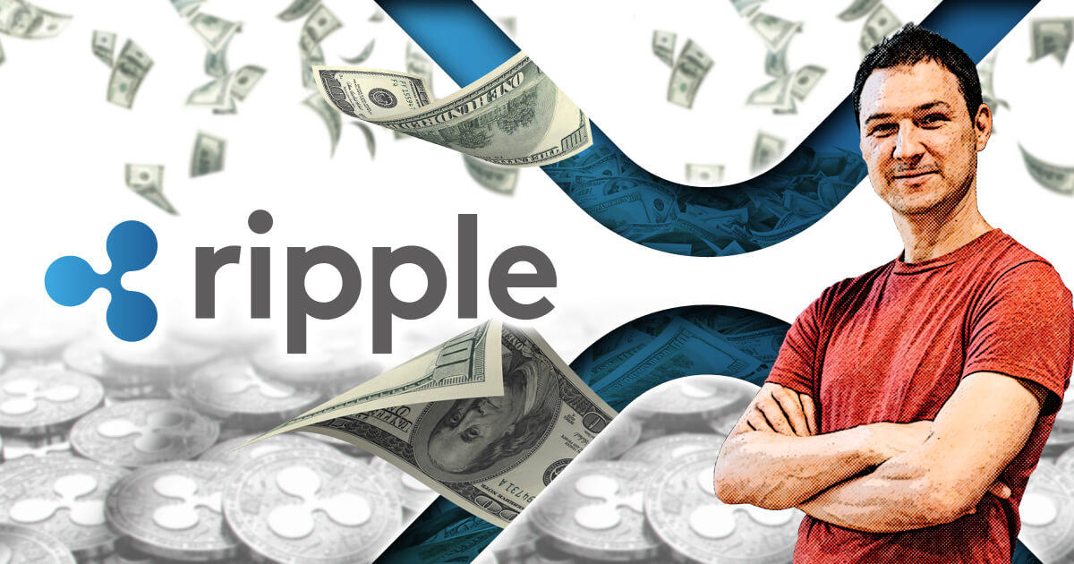 リップル社の共同創設者が大量のXRPを売却