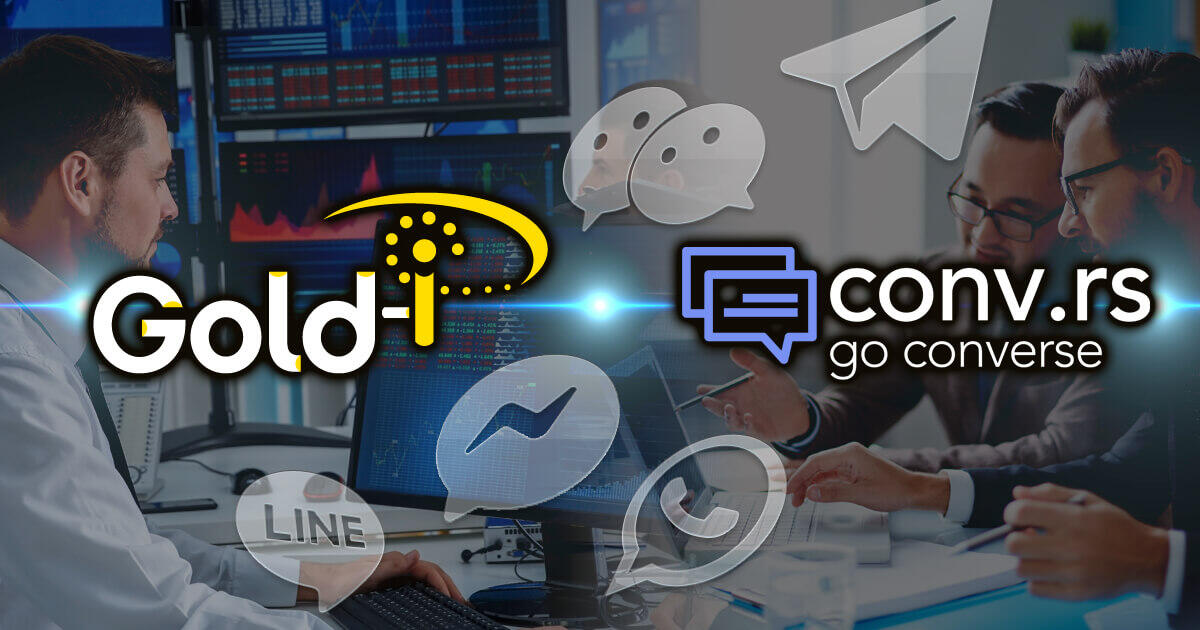 Gold-i、フィンテック企業conv.rsと提携