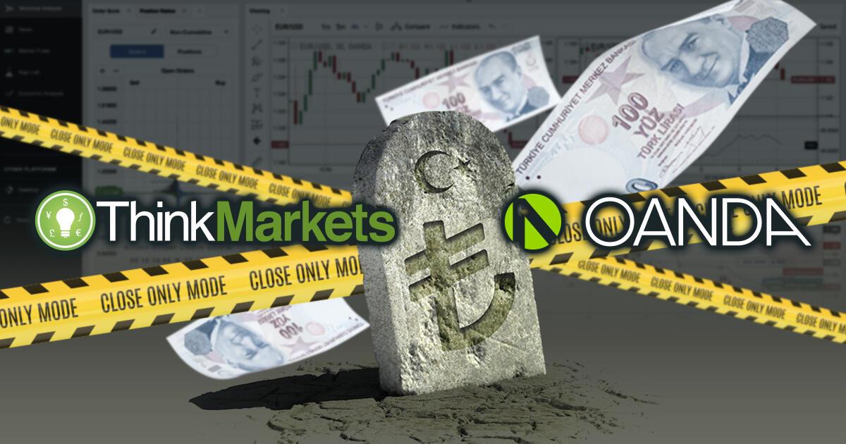 ThinkMarketsとOANDAジャパン、トルコリラ関連に取引制限措置