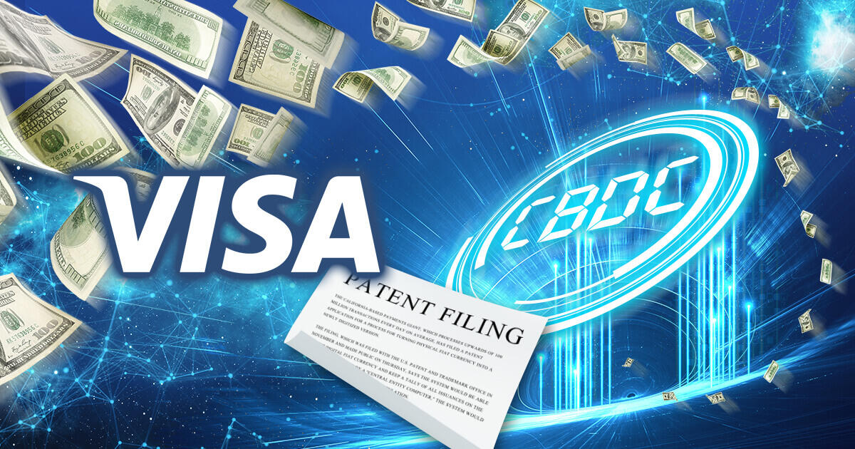 VISA、CBDCの実現を見越した新技術の特許を申請