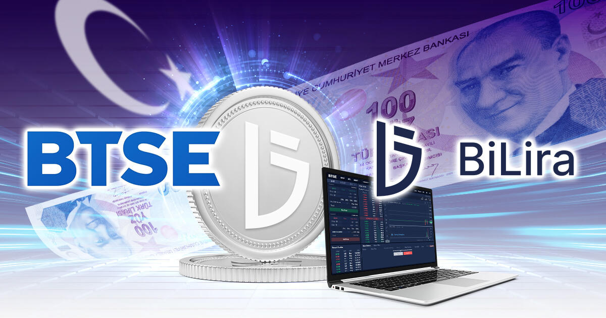 BTSE、トルコリラを裏付けとするステーブルコインの取り扱いを開始