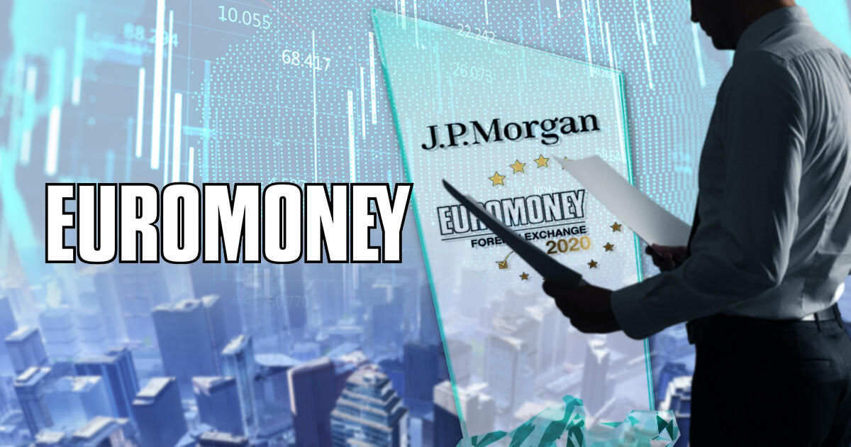 JPモルガンチェース、ユーロマネーFXサーベイ2020で3年連続首位