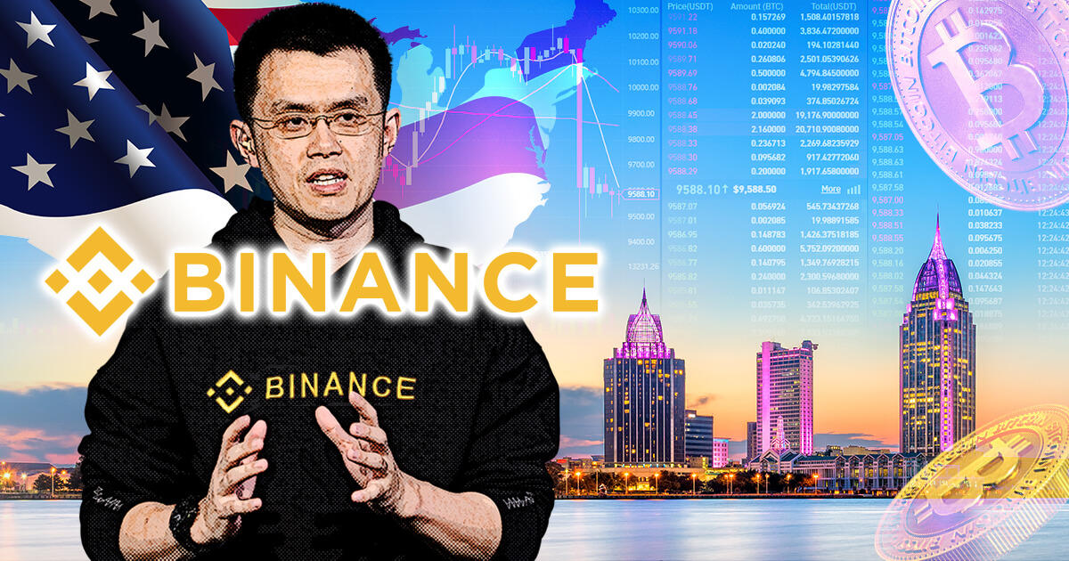 Binance.US、米アラバマ州でサービスを開始することを発表