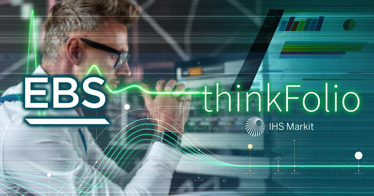 EBS、EBSIをIHSマークイットのthinkFolioと接続