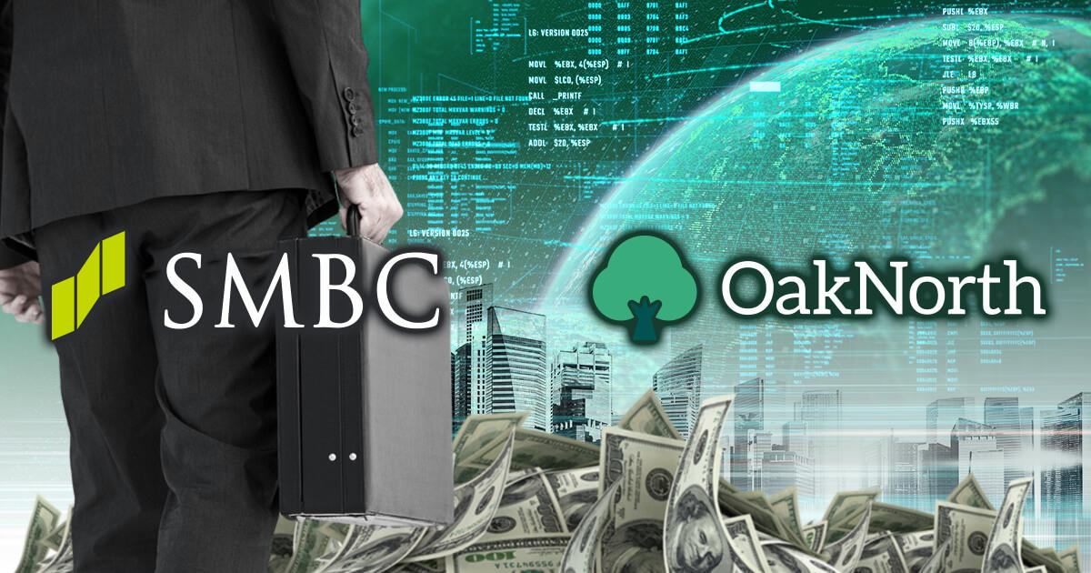 三井住友銀行、フィンテック企業OakNorthの株式取得