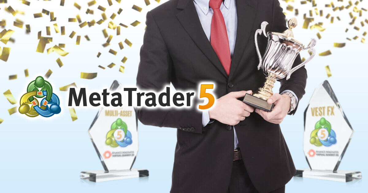 MT5、Finance Magnates Awards 2020で2つの賞を獲得