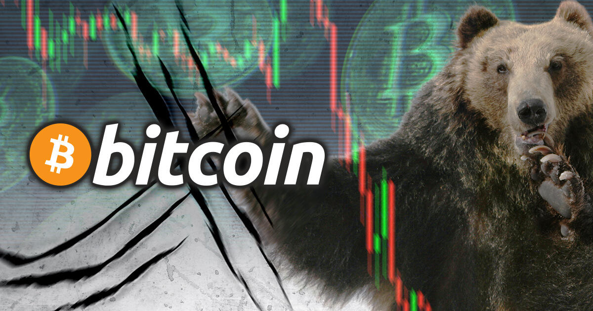 ビットコイン価格、10％以上の暴落で3万ドルを下回る