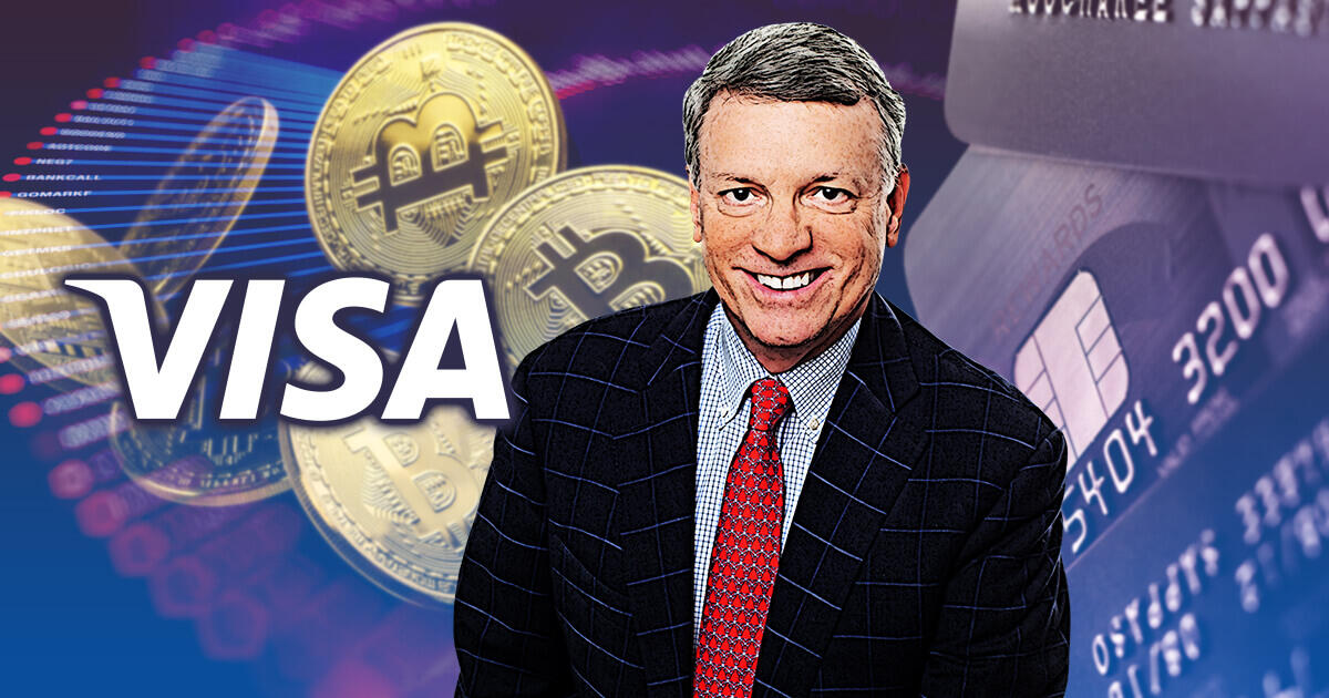 VISA、CEOが仮想通貨関連サービスに対応する可能性を示唆