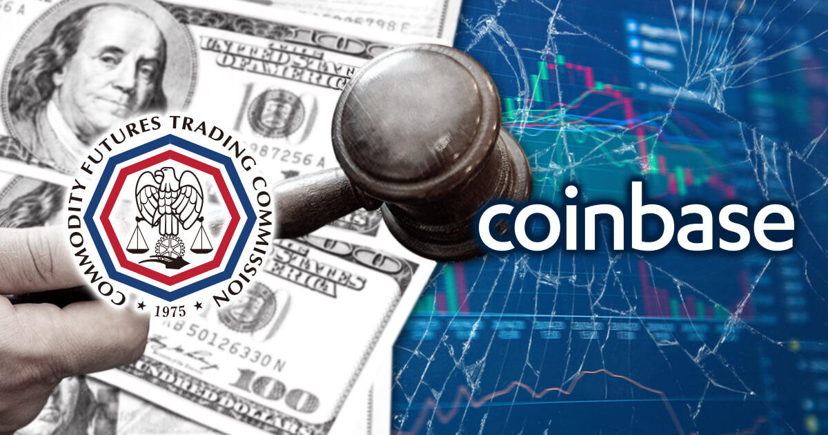 コインベース、CFTCから650万ドルの支払命令を受ける