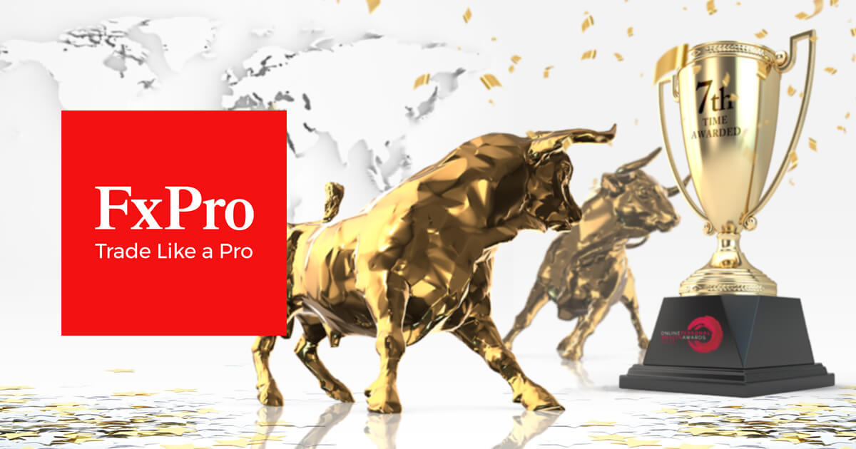 FxPro、7度目となるベストFXプロバイダー賞を受賞