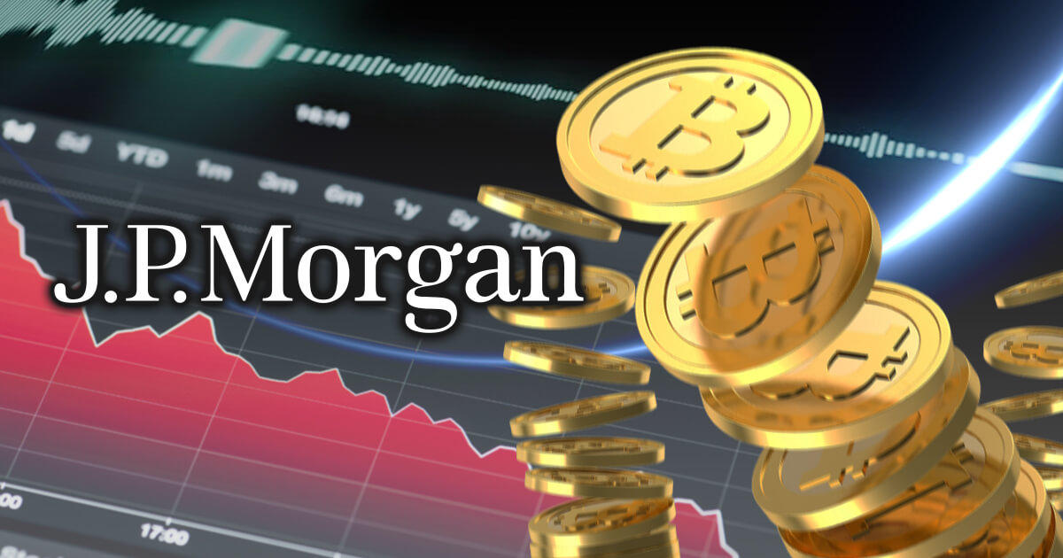 JPモルガン、ビットコイン価格の落ち込みを懸念