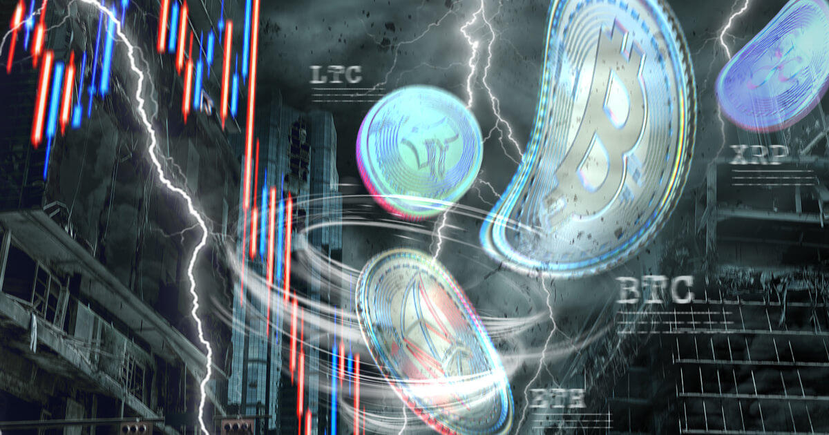 ビットコイン価格、一時的に3万ドル付近にまで下落