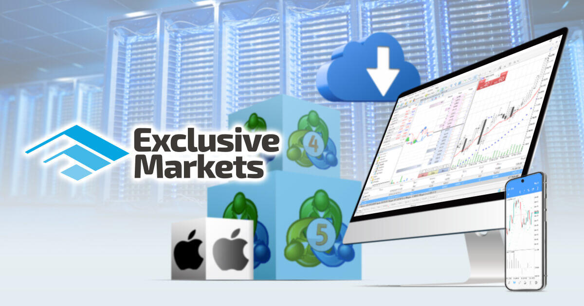 Exclusive Markets、Mac版MT4/MT5アプリをリリース