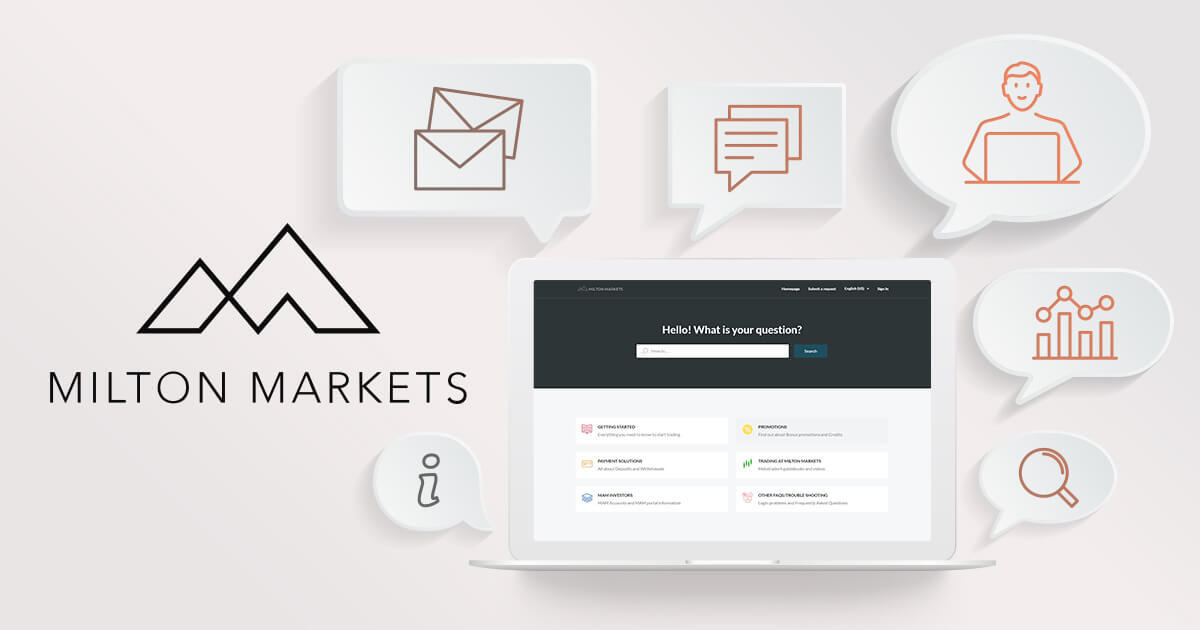 MILTON MARKETS、ヘルプセンターを導入