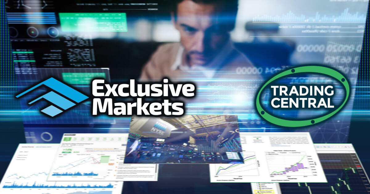 Exclusive Markets、トレーディングセントラルと提携
