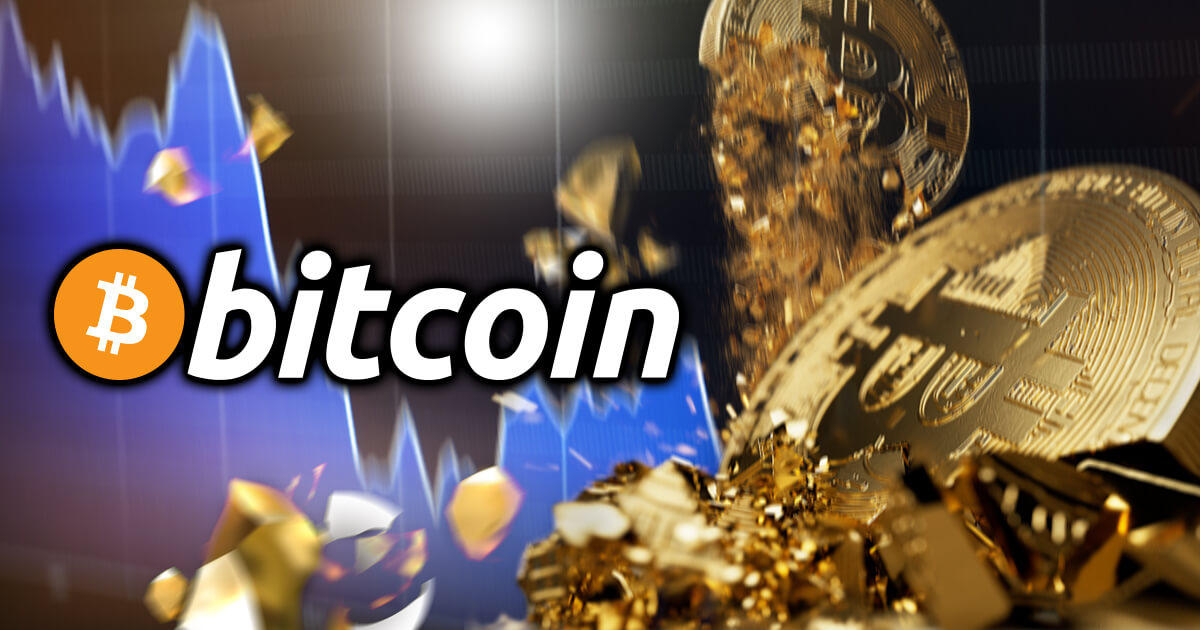 ビットコイン価格、3万ドルを割り込む