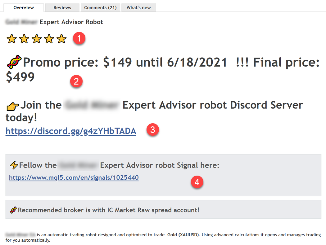 評価が下がる商品ページの具体例