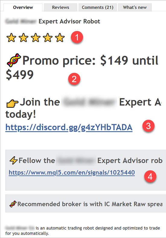 評価が下がる商品ページの具体例