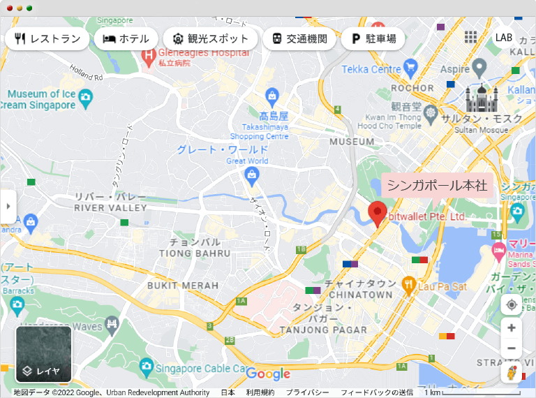 bitwalletシンガポール本社